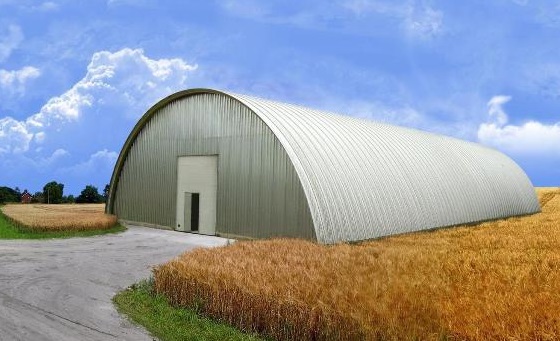 Зернохранилище - быстровозводимое здание из легких металлоконструкций