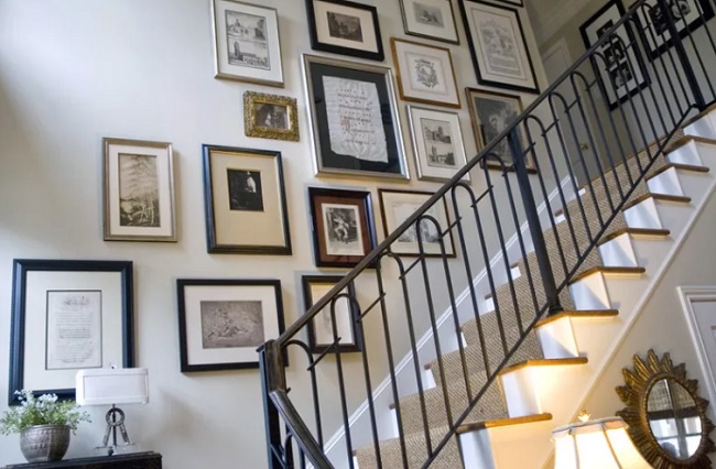 Красивые варианты лестниц на второй этаж для частного дома